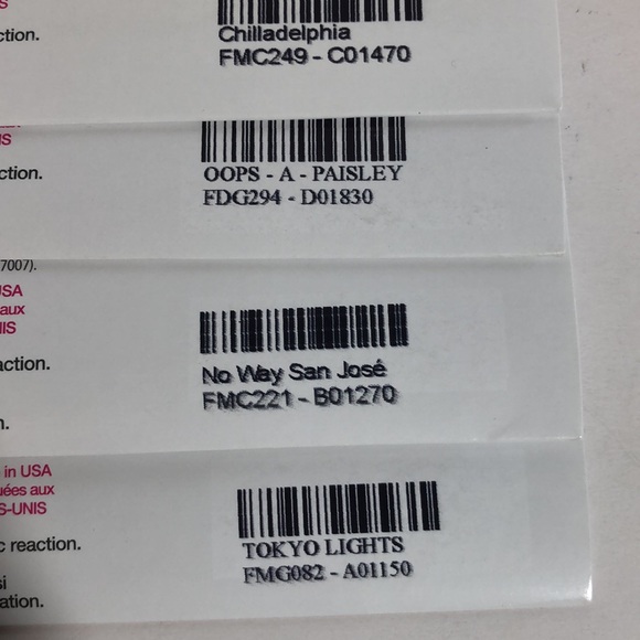 COLOR STREET- Retired 4 Sets Oops a Paisley - Picture 2 of 2